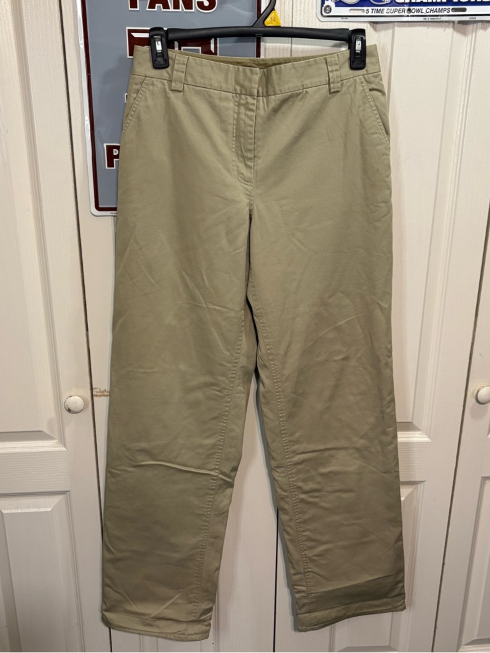 J. Crew Women’s Khaki Fleece Lined Pants